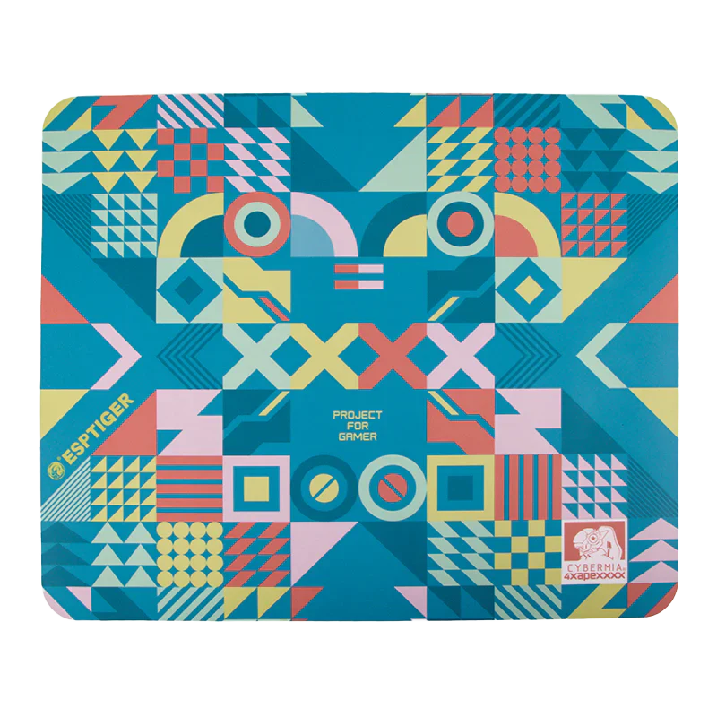 Esptiger x 4xApeXXXX CoBranded WuXiang 2 Cybermia Large Gaming Mousepad